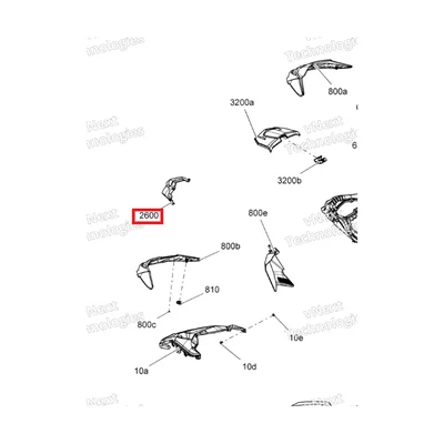 517305010 Крышка фары Ski-Doo HEADLIGHT TRIM CAP 517305380