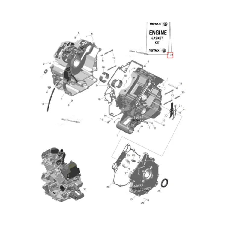 Схема сборки (отмечена позиция детали)