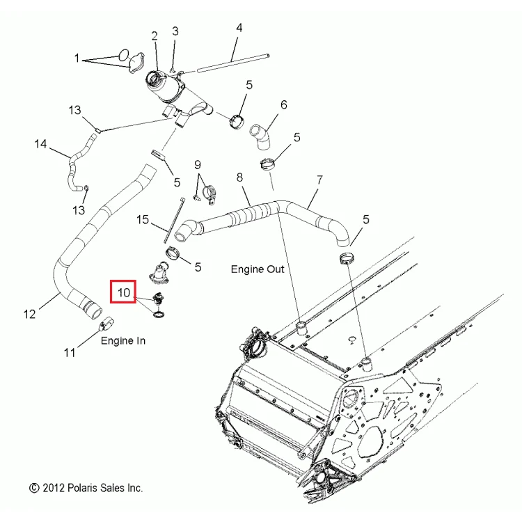 7052452 Термостат Polaris THERMOSTAT, фото 1