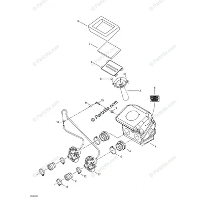 403138697 Карбюратор ВМ 34576. INCLUDES 1 35. MX Z 500 F. LEGEND 500 F.