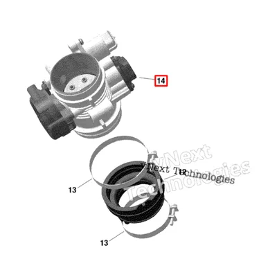 420685325 Дроссельная заслонка Can-Am 