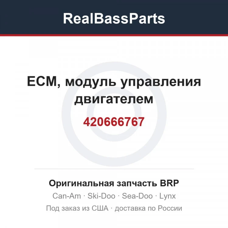 Оригинальная запчасть BRP