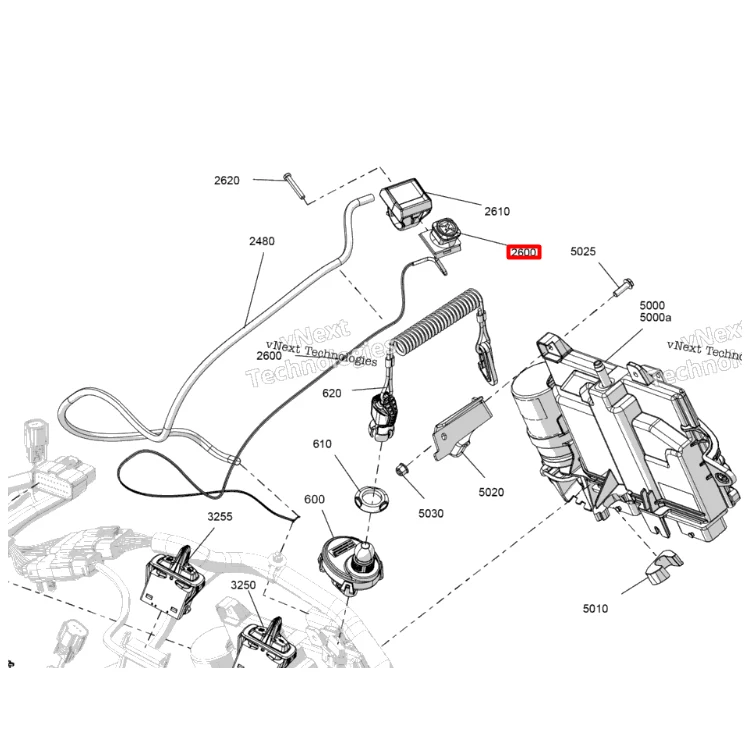 515179472 515178859 Кнопка выключения двигателя G5 Ski-Doo, фото 1