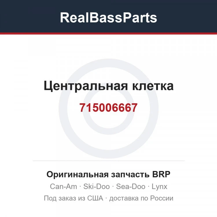 Оригинальная запчасть BRP