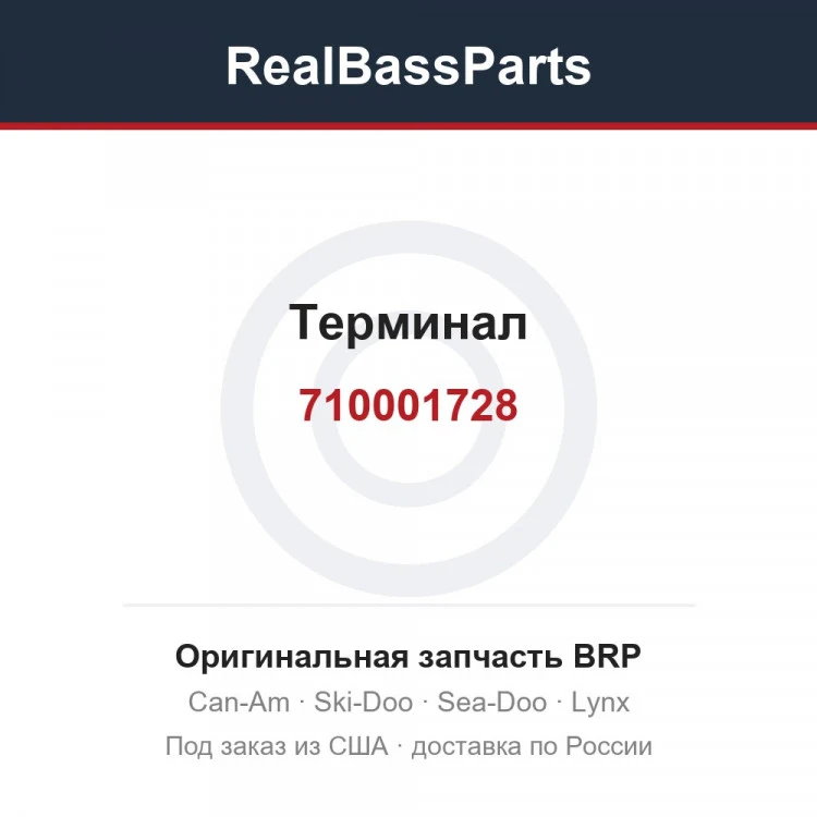 Оригинальная запчасть BRP