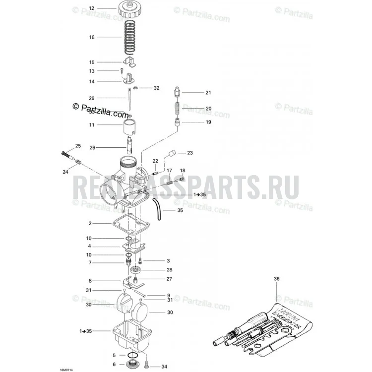 Схема сборки (OEM-каталог)