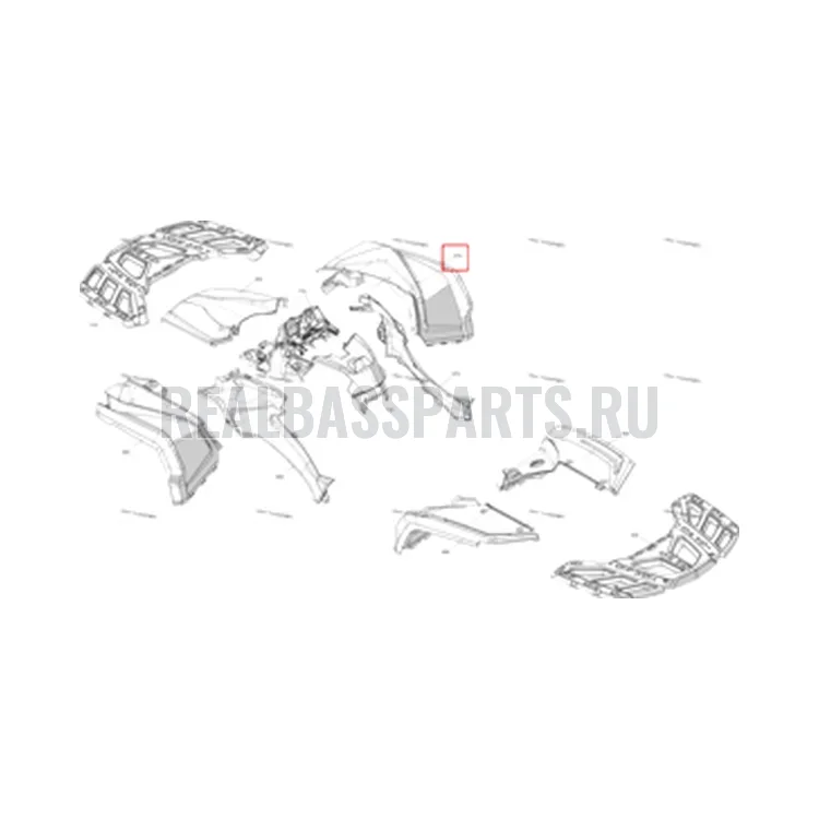 Схема сборки (отмечена позиция детали)
