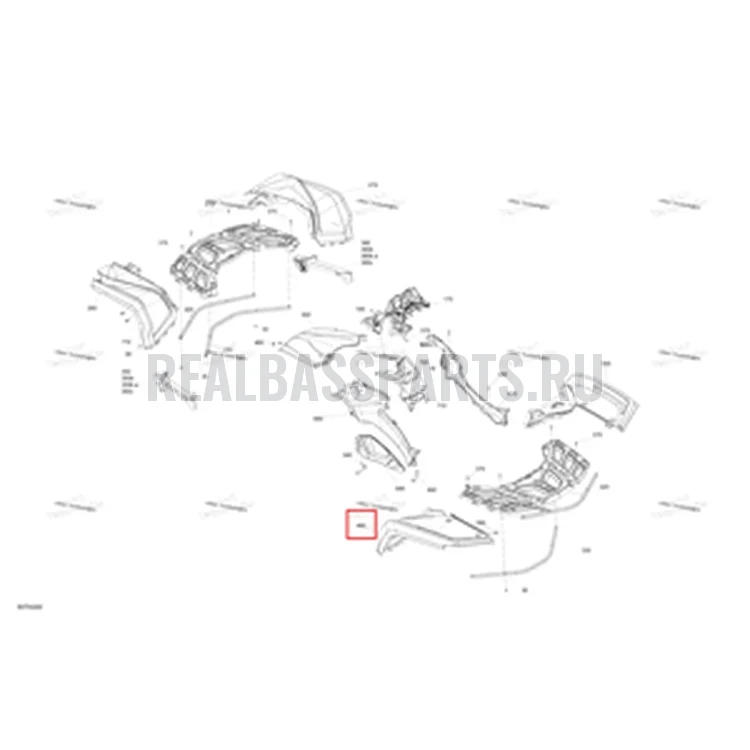 Схема сборки (отмечена позиция детали)
