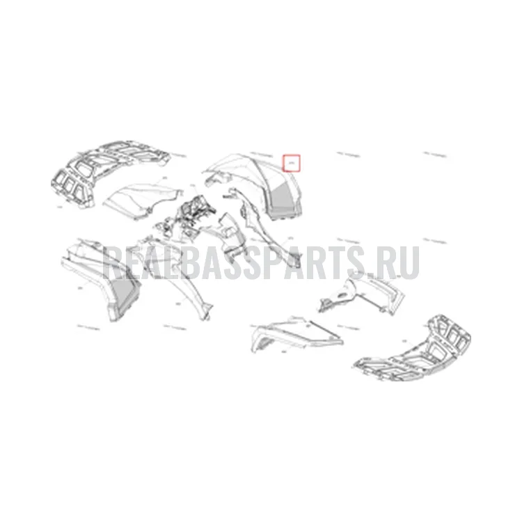 Схема сборки (отмечена позиция детали)