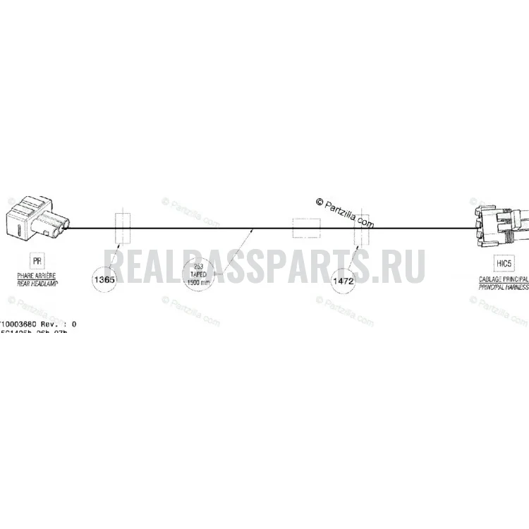 Схема сборки (OEM-каталог)