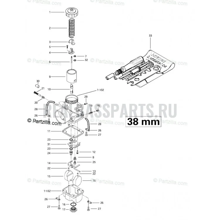 Схема сборки (OEM-каталог)