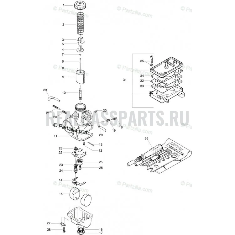 Схема сборки (OEM-каталог)