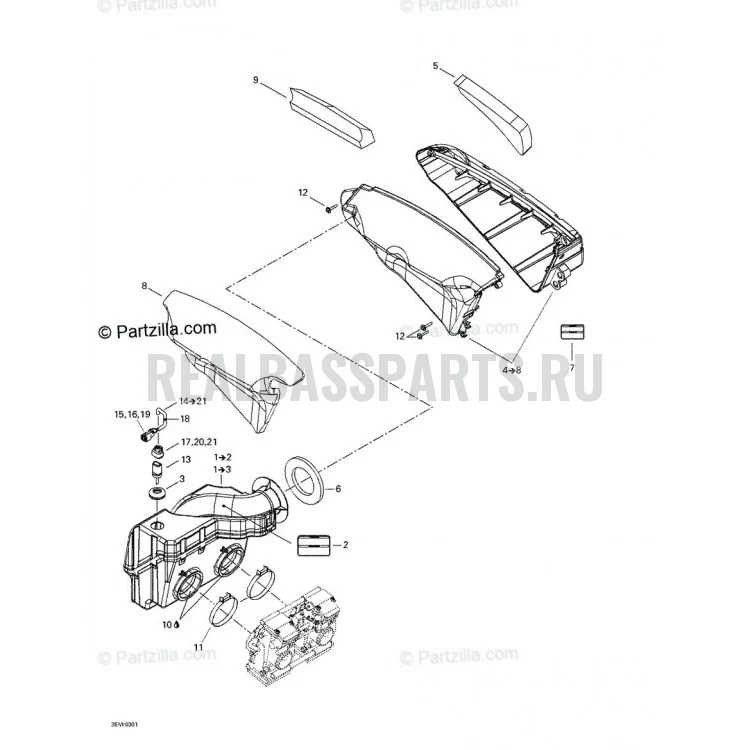 Схема сборки (OEM-каталог)