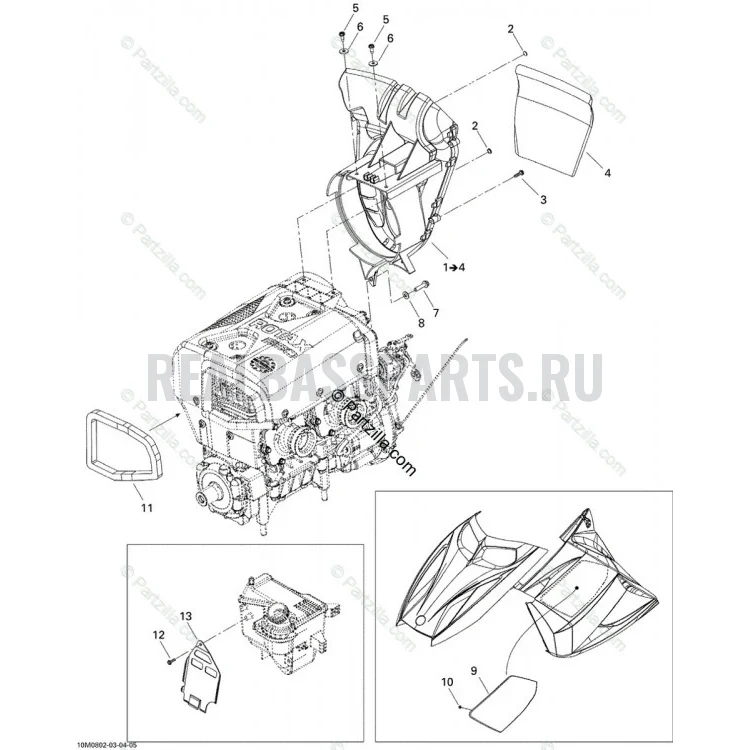 Схема сборки (OEM-каталог)