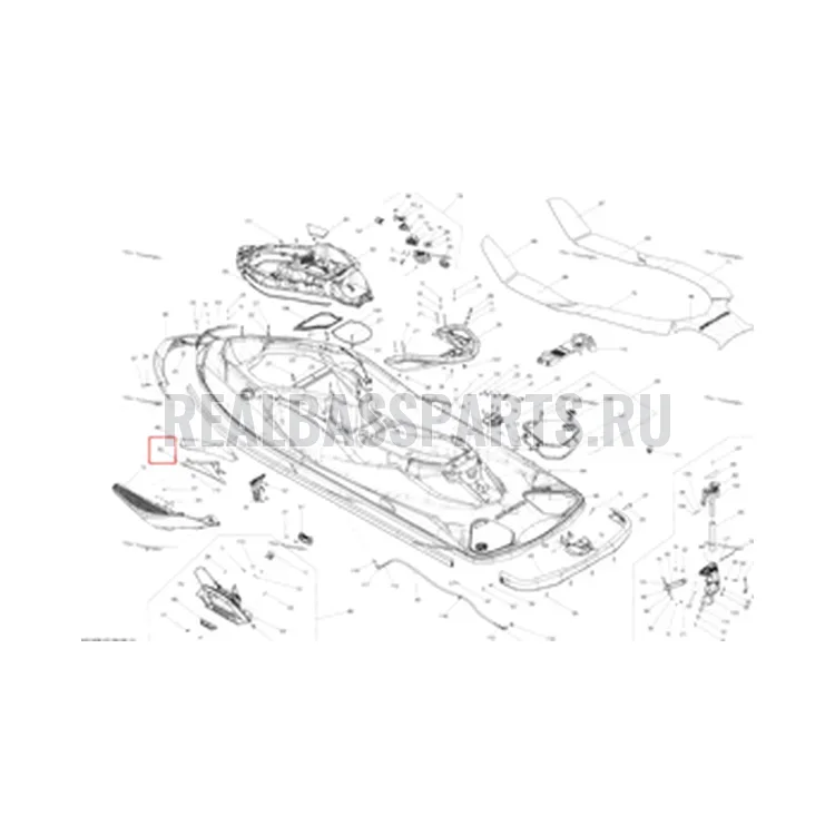 Схема сборки (отмечена позиция детали)
