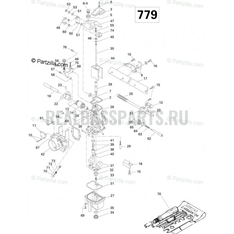 Схема сборки (OEM-каталог)