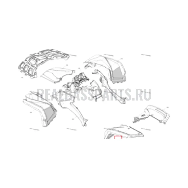 Схема сборки (отмечена позиция детали)