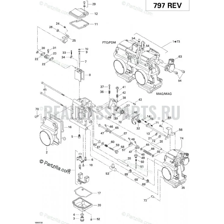 Схема сборки (OEM-каталог)