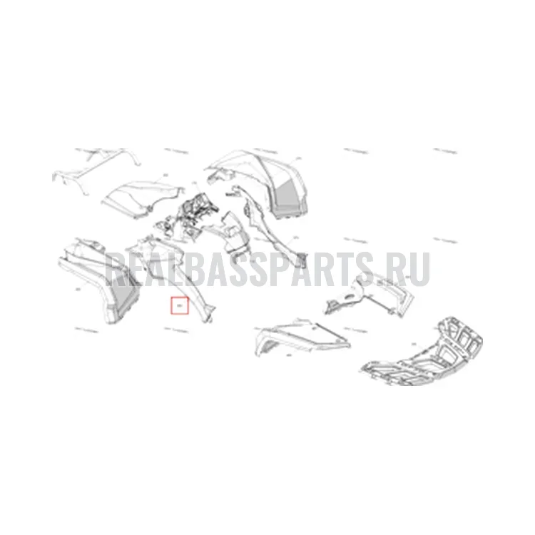 Схема сборки (отмечена позиция детали)