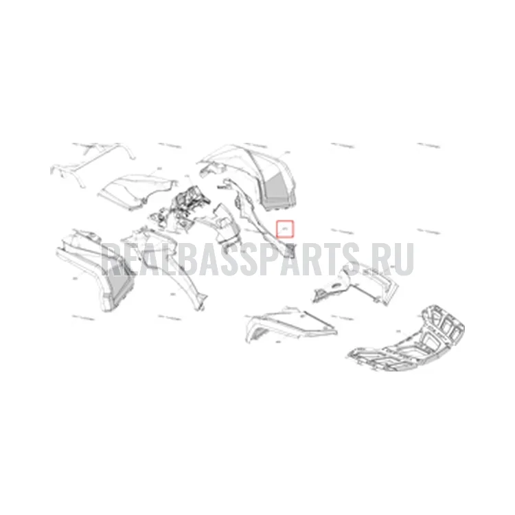 Схема сборки (отмечена позиция детали)
