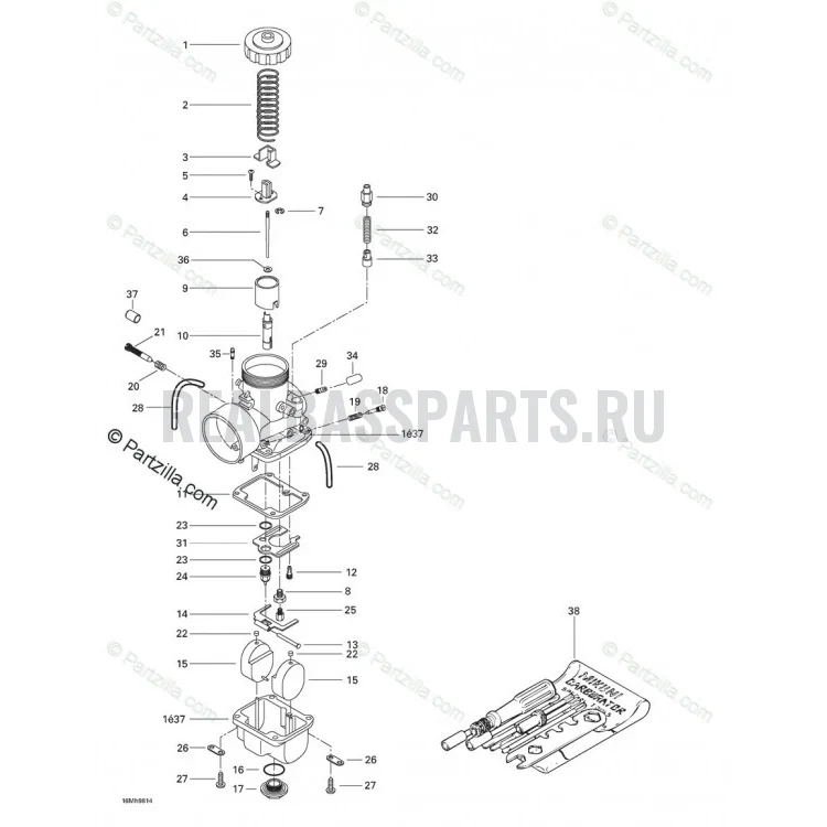 Схема сборки (OEM-каталог)