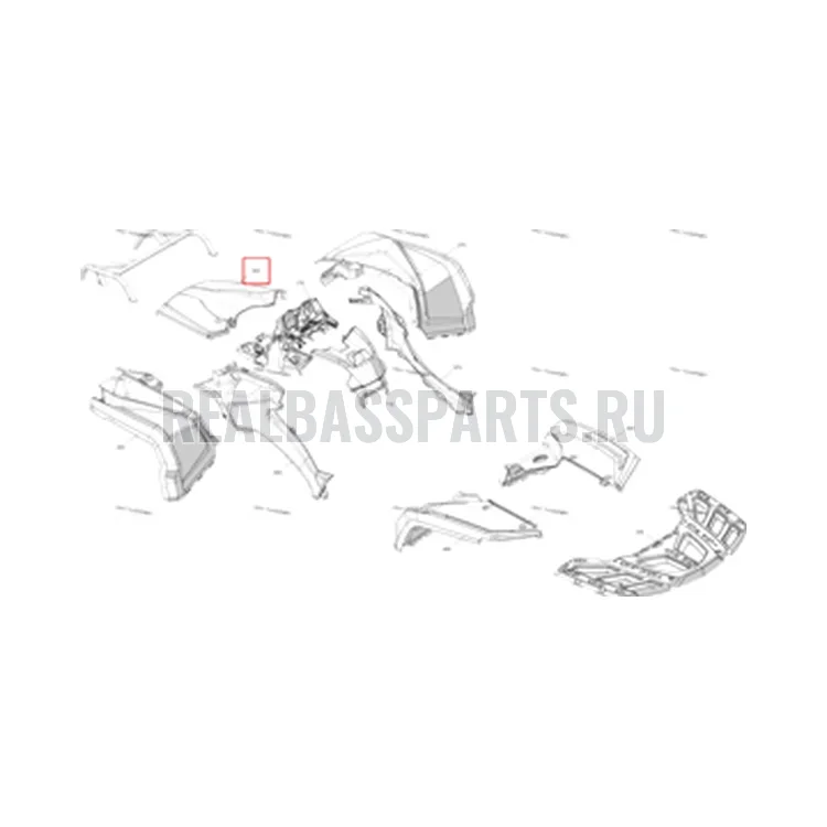 Схема сборки (отмечена позиция детали)