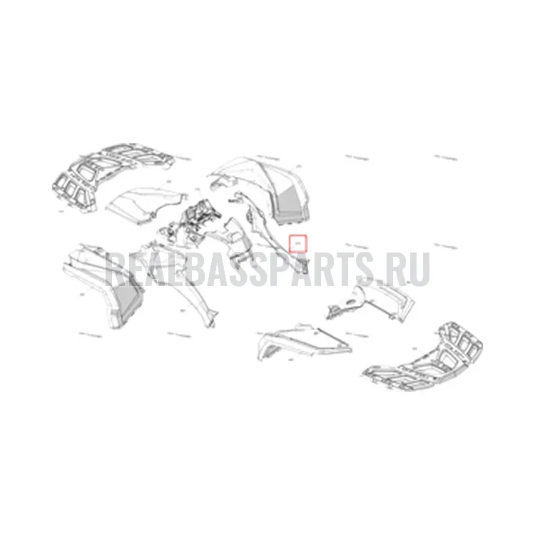 Схема сборки (отмечена позиция детали)