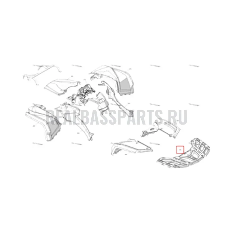 Схема сборки (отмечена позиция детали)