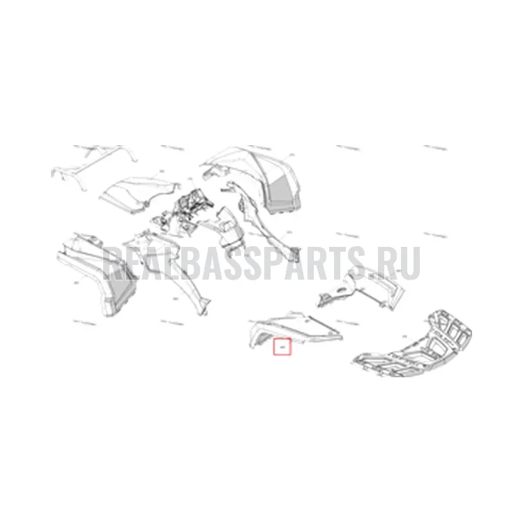 Схема сборки (отмечена позиция детали)