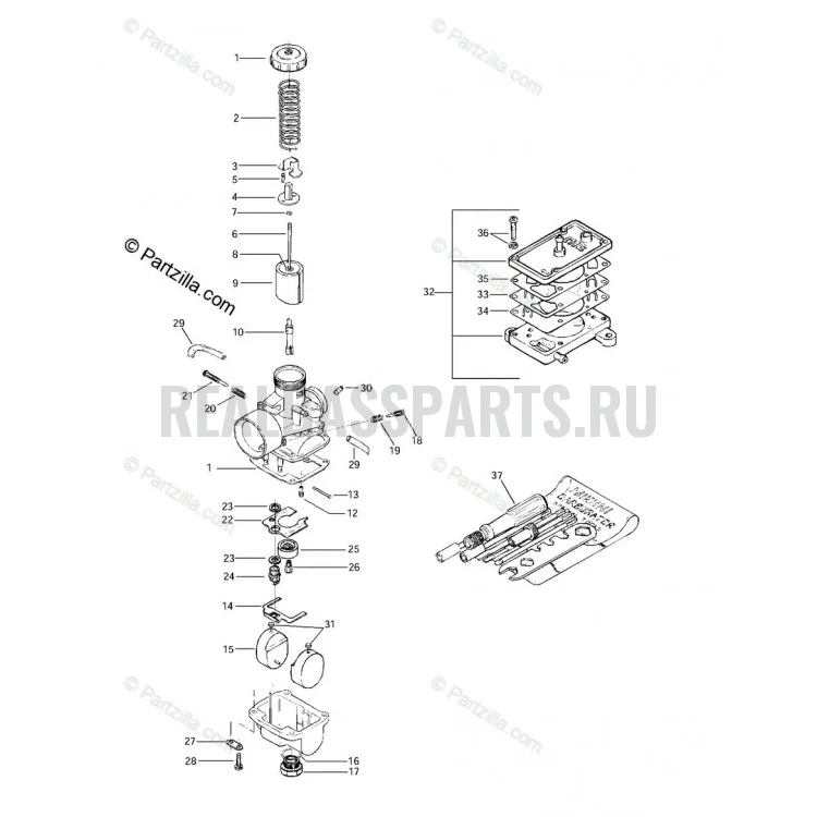 Схема сборки (OEM-каталог)