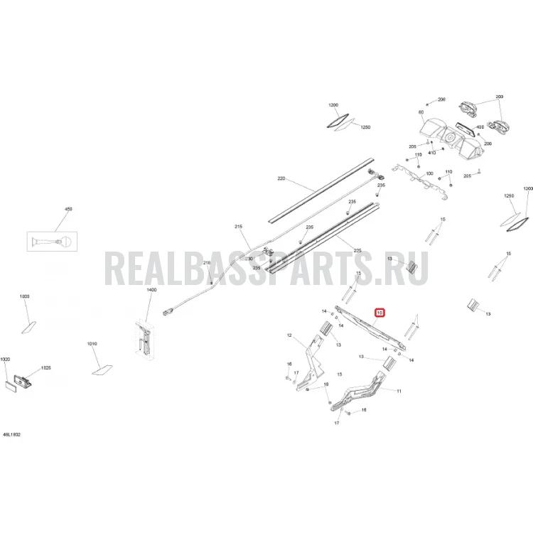 520001695 Брызговик Lynx, фото 1