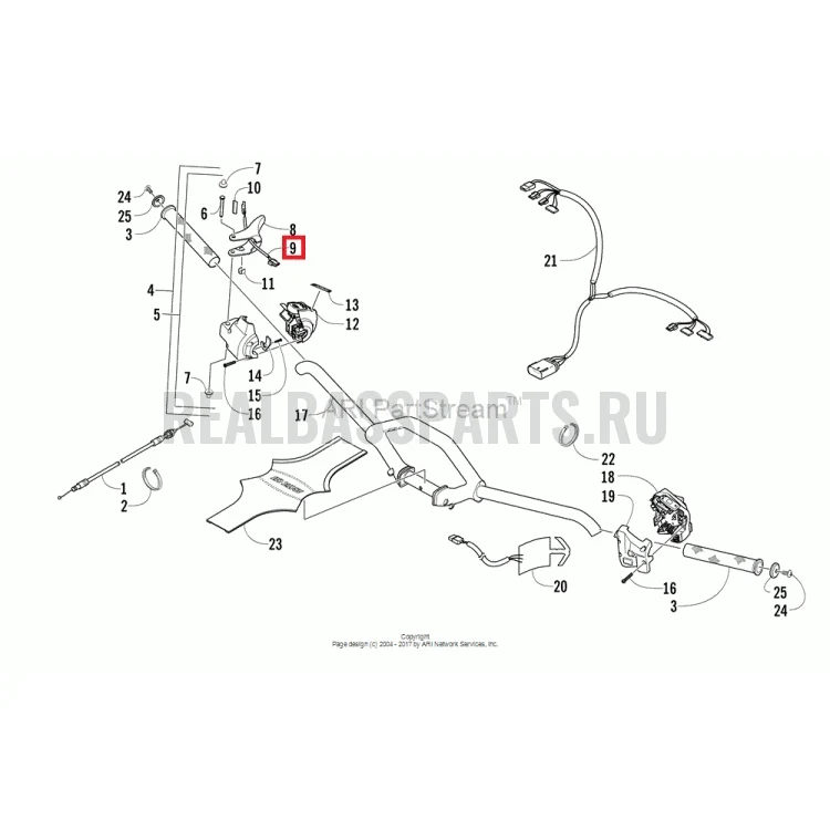 Подогрев курка газа Arctic Cat ELEMENT, THUMBWARMER  0609-827, фото 1