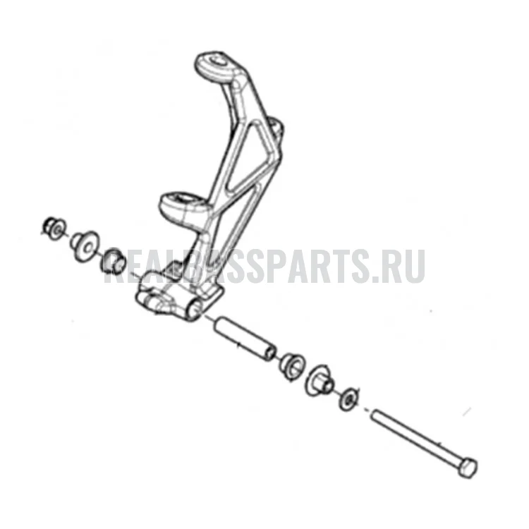 SM-08351 Комплект крепежа лыжи 2300030542 33201464 505070954 505072690 505071781 505072101 506133300 503192496, фото 2