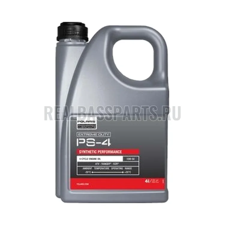 Масло 4-х тактное в двигатель Polaris PS-4 Extreme Duty 4L 502118, фото 1