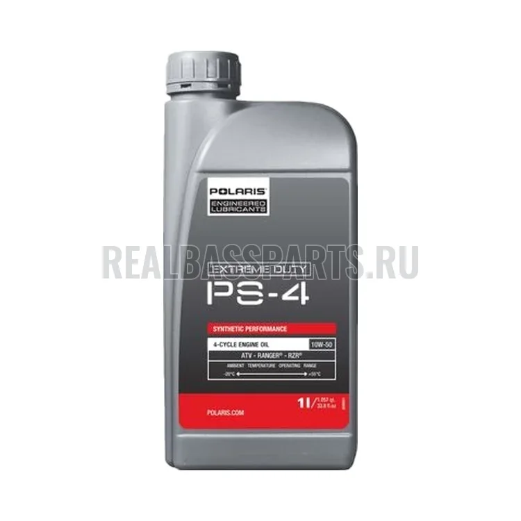 Масло 4-х тактное в двигатель Polaris PS-4 Extreme Duty 1L 502122 , фото 1