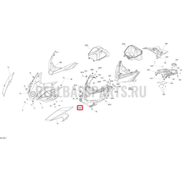 517306186 Окантовка фары Lynx , фото 1