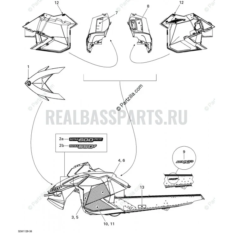 Схема сборки (OEM-каталог)
