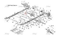 Проставка R амортизатор Polaris Widetrak LX (2006) (5333138)
