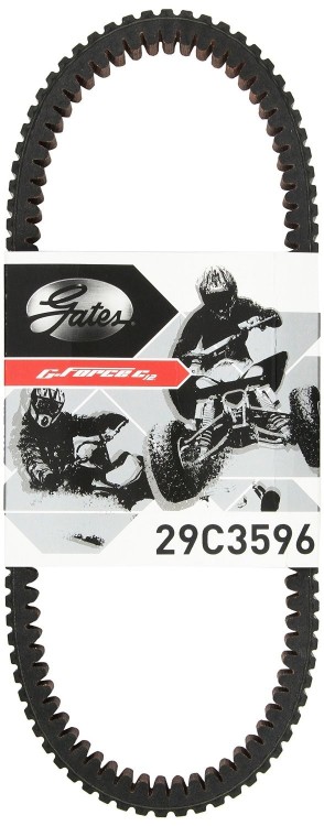Ремень вариатора Yamaha Grizzly/Rhino 550/660/700, Stels 500H/700H, Cectek Gladiator 500/550 25300-F39-0000 28P-17641-00-00 5KM-17641-01-00 3B4-17641-00-00 5KM-17641-00-00 Gates C12 Carbon 29C3596