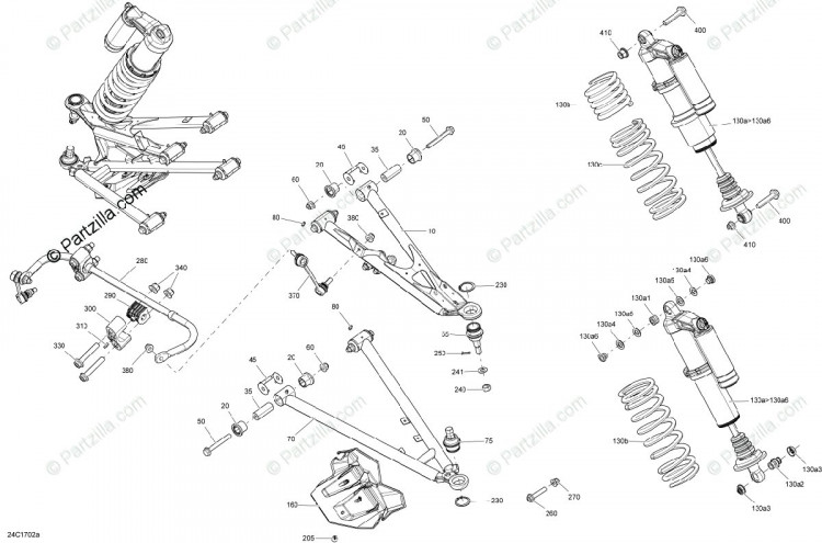 706202753 Пакет передних амортизаторов xds std, xds dps