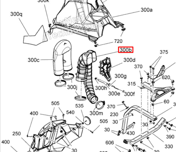 707001779 Патрубок Can-Am