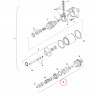 2110-0407 Бендикс электростартера для квадроциклов Polaris Sportsman 400/500 3090034 192MR-1001300 LU018282