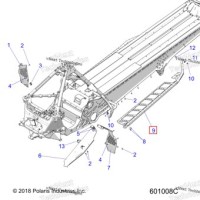 1023199-067 RUNNING панель в сборе левый глянцевый GS цвет OPTON