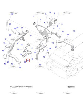 5416321 BYPASS шланг
