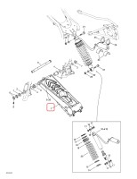 207626046 Шестигранник. Фланцевый винт M12 X 60