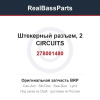 278001480 Штекерный разъем, 2 CIRCUITS