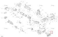 Глушитель облицовка Can-Am Outlander 4x4 XT 1000R (2025) (707603759)