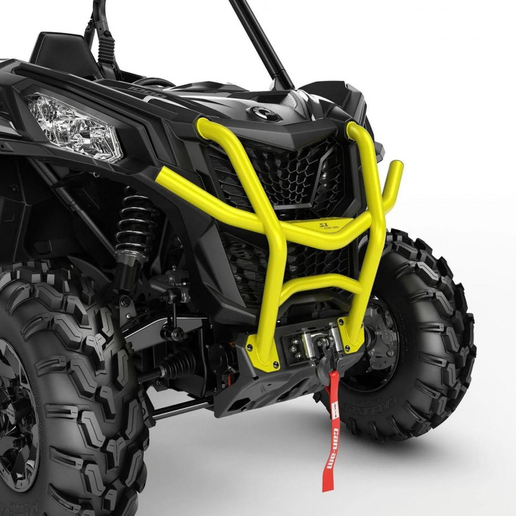 715004880 Передний бампер S3 желтый Can-Am Maverick Sport, Trail