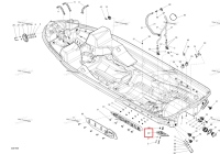 Облицовка Tab левый Sea-Doo RXP (2016) (292001430)