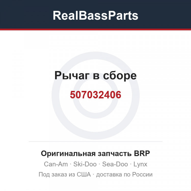 507032406 Рычаг в сборе